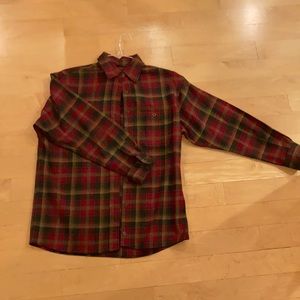 Pendleton button up plaid shirt